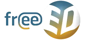 Free-ED logo